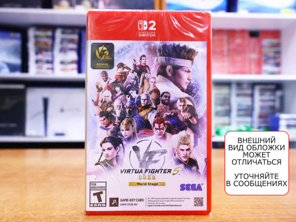 Virtua Fighter 5 R.E.V.O. (REVO) World Stage - 30th Anniversary Edition (Nintendo Switch 2, английская версия) - интернет-магазин GameShock г. Челябинск