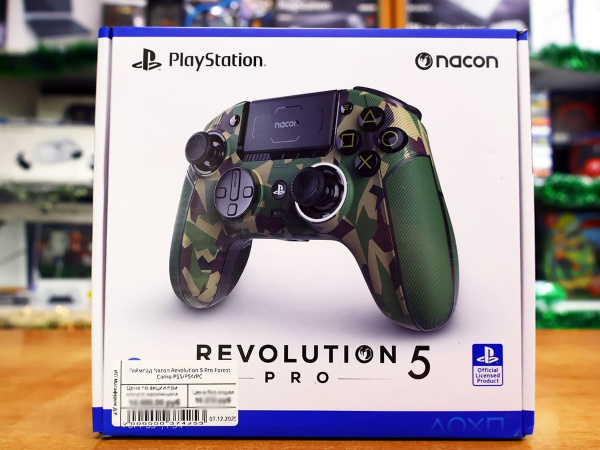 Геймпад Nacon Revolution 5 Pro Forest Camo PS5/PS4/PC - интернет-магазин GameShock г. Челябинск