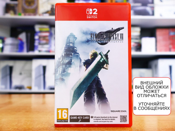 Final Fantasy VII (7) Remake – Intergrade (Nintendo Switch 2, английская версия, БУ) - интернет-магазин GameShock г. Челябинск