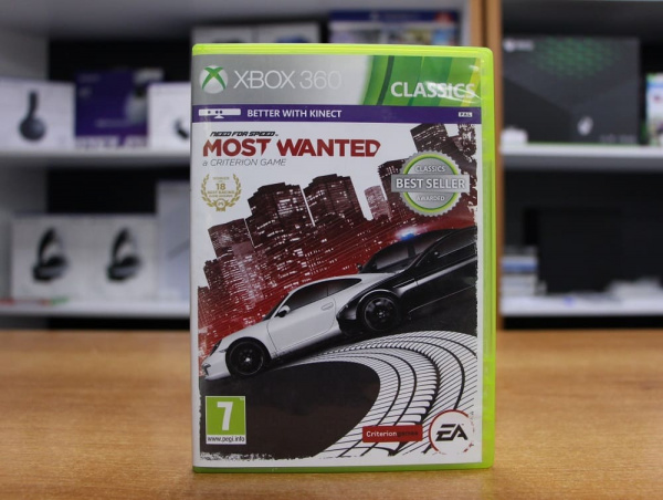 Need for Speed: Most Wanted (2012) (Xbox 360, АНГЛ, БУ) - интернет-магазин GameShock г. Челябинск