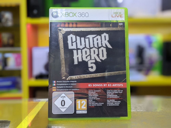 Guitar Hero 5 (Xbox 360, АНГЛ, БУ) - интернет-магазин GameShock г. Челябинск Guitar Hero 5 (Xbox 360, АНГЛ, БУ) - интернет-магазин GameShock г. Челябинск