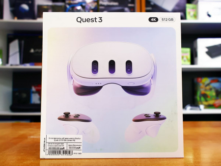 Очки виртуальной реальности Oculus Quest 3 512 Gb (Шлем VR) - интернет-магазин GameShock г. Челябинск