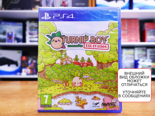 Turnip Boy Commits Tax Evasion [PS4, русские субтитры] - интернет-магазин GameShock г. Челябинск