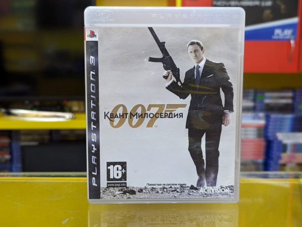 James Bond 007: Квант Милосердия (PS3, РУС, БУ) - интернет-магазин GameShock г. Челябинск