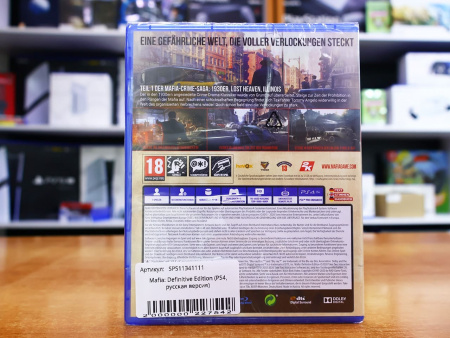 Mafia: Definitive Edition (PS4, русская версия) - интернет-магазин GameShock г. Челябинск