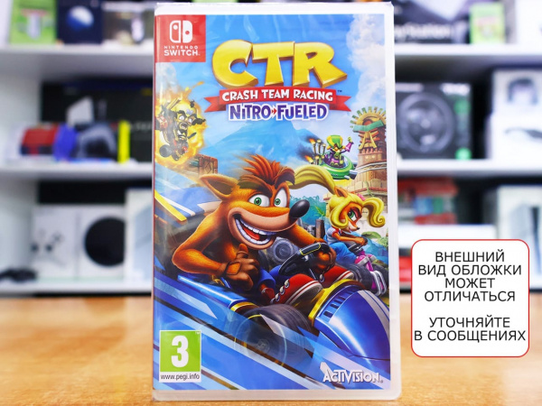 Crash Team Racing Nitro Fueled (Nintendo Switch, английская версия) - интернет-магазин GameShock г. Челябинск