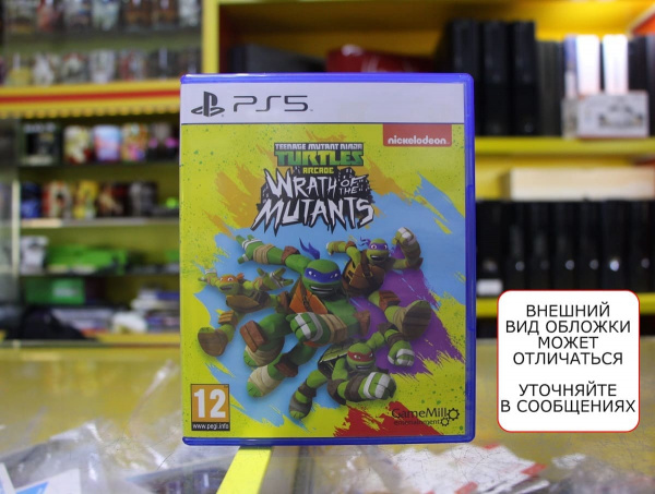 Teenage Mutant Ninja Turtles: Wrath of the Mutants (PS5, АНГЛ, БУ) - интернет-магазин GameShock г. Челябинск