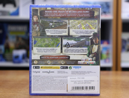 Railway Empire 2 - Deluxe Edition (PS5, русские субтитры) - интернет-магазин GameShock г. Челябинск