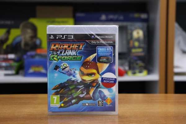 Ratchet & Clank: Q-Force (с поддержкой 3D) (PS3, РУС) - интернет-магазин GameShock г. Челябинск
