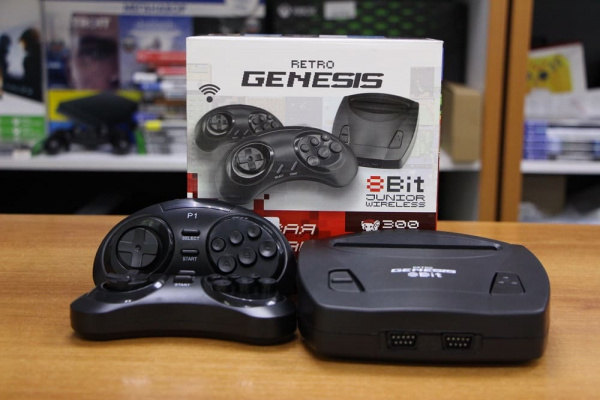 Игровая приставка Retro Genesis Junior (8 bit) беспроводные джойстики +300 игр (модель ZD-03A) - интернет-магазин GameShock г. Челябинск