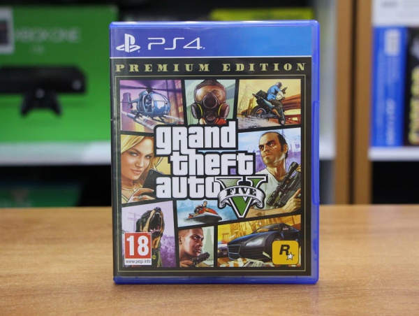 Grand Theft Auto V (GTA 5) - Premium Online Edition (PS4, РУС, БУ) - интернет-магазин GameShock г. Челябинск