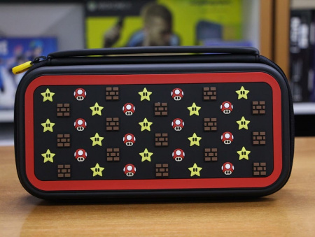 Защитная сумка чехол для Nintendo Switch/Oled - Deluxe Super Mario Star - интернет-магазин GameShock г. Челябинск