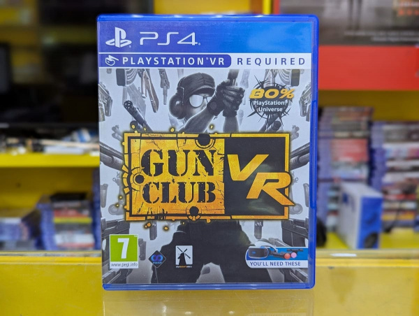 Gun Club VR (только для PS VR) [PS4, английская версия, БУ] - интернет-магазин GameShock г. Челябинск
