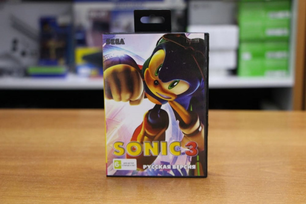 Картридж (16 бит) SONIC 3 для Сеги - интернет-магазин GameShock г. Челябинск