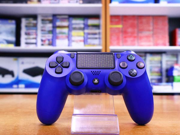 Геймпад Sony Playstation PS4 Dualshock 4 v2 Days of Play (CUH-ZCT2E) [БУ] - интернет-магазин GameShock г. Челябинск