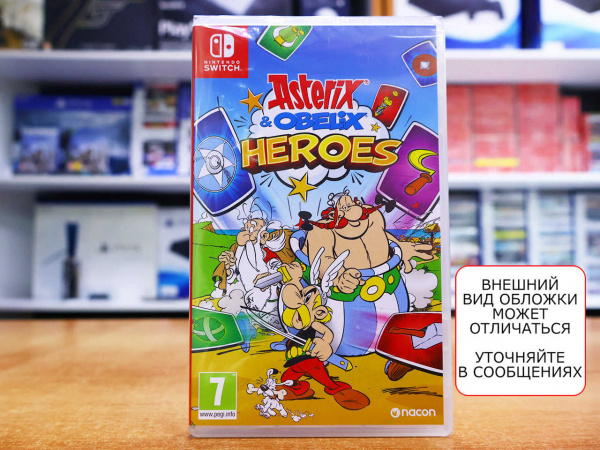 Asterix & Obelix Heroes [Nintendo Switch, русские субтитры] - интернет-магазин GameShock г. Челябинск