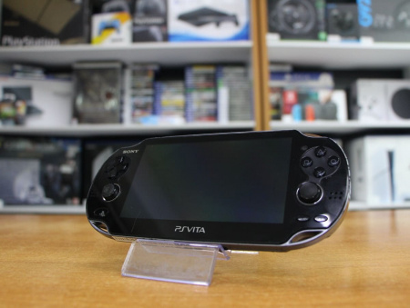 Sony PS Vita PCH-1100 Wi-Fi Black + 128gb sd2vita + Henkaku [БУ] - интернет-магазин GameShock г. Челябинск