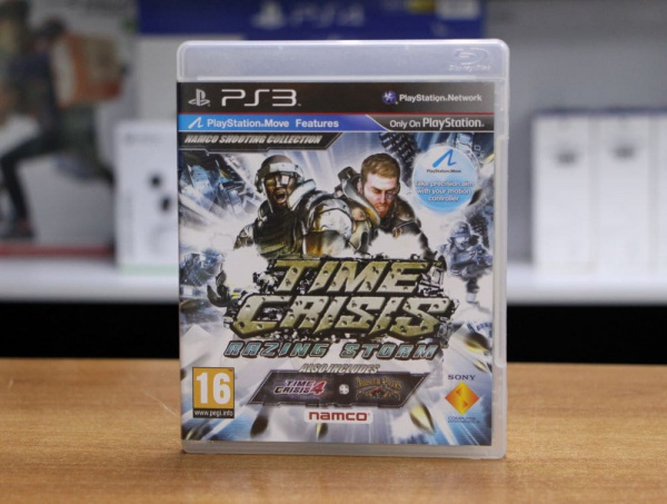 Time Crisis Razing Storm (PS3, АНГЛ, БУ) - интернет-магазин GameShock г. Челябинск