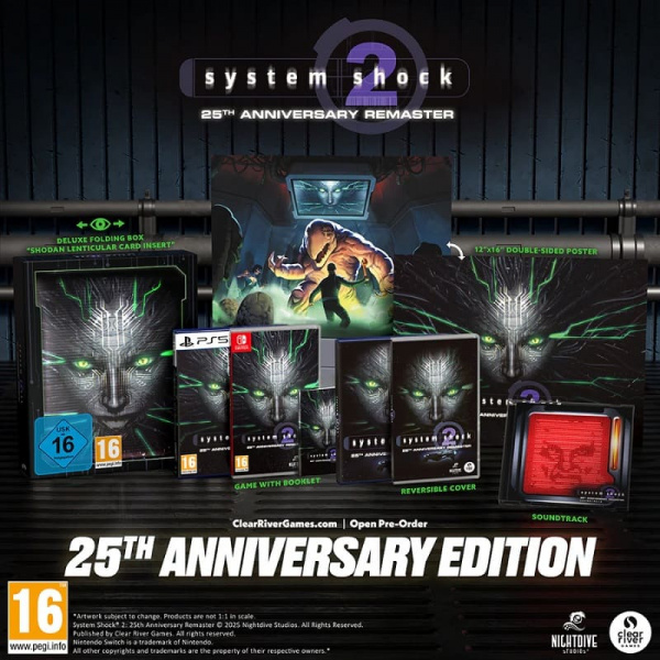 System Shock 2: 25th Anniversary Remaster - Anniversary Edition (PS5, английская версия) - интернет-магазин GameShock г. Челябинск