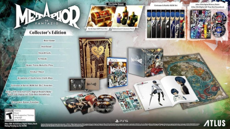 Metaphor: ReFantazio - Collector's Edition [PS5, русские субтитры] - интернет-магазин GameShock г. Челябинск