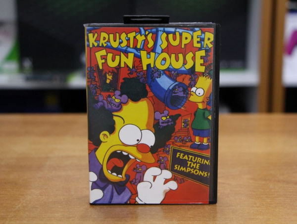 Картридж (16 бит) Krusty's Super Fun House для Сеги - интернет-магазин GameShock г. Челябинск Картридж (16 бит) Krusty's Super Fun House для Сеги - интернет-магазин GameShock г. Челябинск