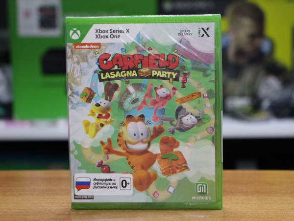 Garfield Lasagna Party (Xbox One/Series X, русские субтитры) - интернет-магазин GameShock г. Челябинск Garfield Lasagna Party (Xbox One/Series X, русские субтитры) - интернет-магазин GameShock г. Челябинск