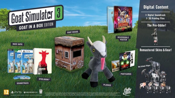 Goat Simulator 3 - Goat in a Box Edition [Xbox Series X, русские субтитры] - интернет-магазин GameShock г. Челябинск