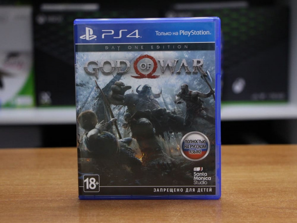 God of War 2018 - Day One Edition (PS4, РУС, БУ) - интернет-магазин GameShock г. Челябинск