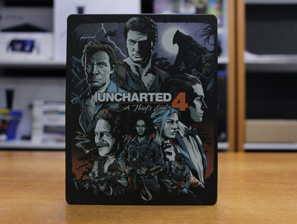 Uncharted 4: Путь вора (A Thief's End) - Steelbook Edition (PS4, РУС, БУ) - интернет-магазин GameShock г. Челябинск Uncharted 4: Путь вора (A Thief's End) - Steelbook Edition (PS4, РУС, БУ) - интернет-магазин GameShock г. Челябинск
