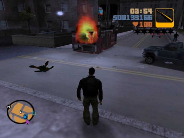 Grand Theft Auto (GTA) III (3) (PS2, АНГЛ, БУ) - интернет-магазин GameShock г. Челябинск