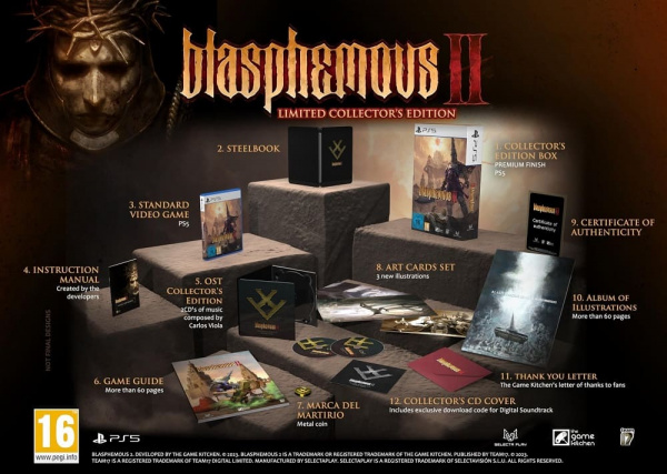 Blasphemous II (2) - Collector's Edition [PS5, русские субтитры] - интернет-магазин GameShock г. Челябинск
