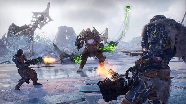Outriders Worldslayer [PS4, русская версия, БУ] - интернет-магазин GameShock г. Челябинск