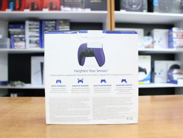 Геймпад Sony DualSense Galactic Purple (CFI-ZCT1W) (PS5) (витринный экземпляр) - интернет-магазин GameShock г. Челябинск