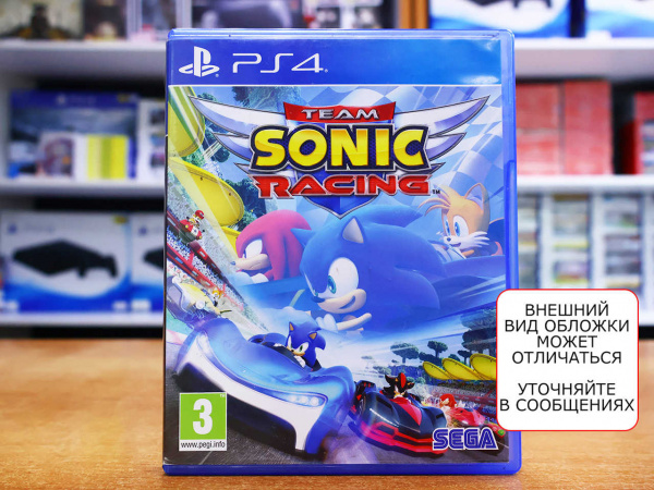 Team Sonic Racing (PS4, РУС, БУ) - интернет-магазин GameShock г. Челябинск