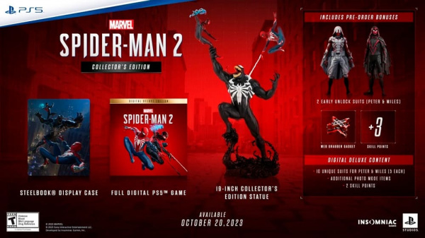 Marvel's Spider Man 2 (Человек Паук 2) - Collector's Edition (PS5, русская версия) - интернет-магазин GameShock г. Челябинск