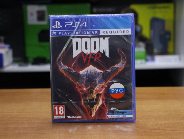 DOOM VFR (PS4, русская версия) - интернет-магазин GameShock г. Челябинск