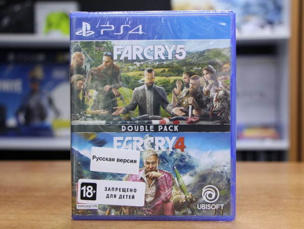 Far Cry 4 + Far Cry 5 (PS4, русская версия) - интернет-магазин GameShock г. Челябинск Far Cry 4 + Far Cry 5 (PS4, русская версия) - интернет-магазин GameShock г. Челябинск
