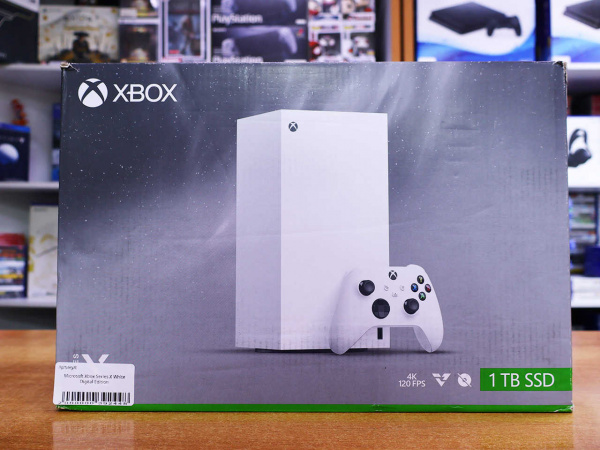 Microsoft Xbox Series X White Digital Edition 1Tb - интернет-магазин GameShock г. Челябинск