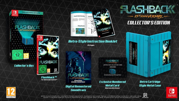 Flashback 25th Anniversary [Nintendo Switch, английская версия] - интернет-магазин GameShock г. Челябинск