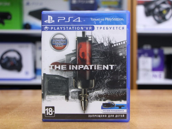 Пациент (The Inpatient) (только для PS VR) (PS4, РУС, БУ) - интернет-магазин GameShock г. Челябинск Пациент (The Inpatient) (только для PS VR) (PS4, РУС, БУ) - интернет-магазин GameShock г. Челябинск
