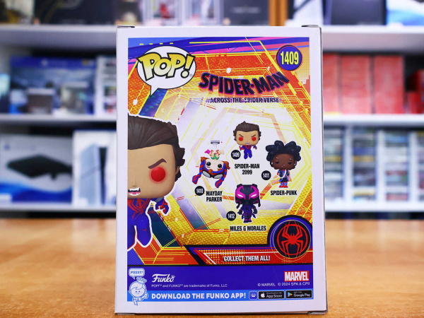 Фигурка Funko POP! Spider-Man ATSV S2: Spider-Man 2099 (Unmasked) 1409 - интернет-магазин GameShock г. Челябинск Фигурка Funko POP! Spider-Man ATSV S2: Spider-Man 2099 (Unmasked) 1409 - интернет-магазин GameShock г. Челябинск