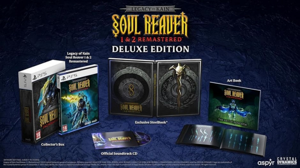 Legacy of Kain: Soul Reaver 1 & 2 Remastered - Deluxe Edition [PS5, русская версия] - интернет-магазин GameShock г. Челябинск