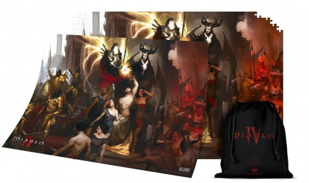 Пазл - Diablo IV Birth of Nephilim (1000 Элементов) - интернет-магазин GameShock г. Челябинск