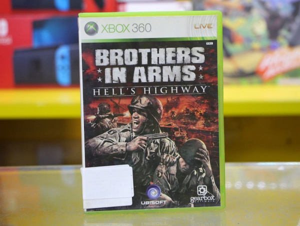 Brothers in Arms: Hell's Highway (Xbox 360, АНГЛ, БУ) - интернет-магазин GameShock г. Челябинск
