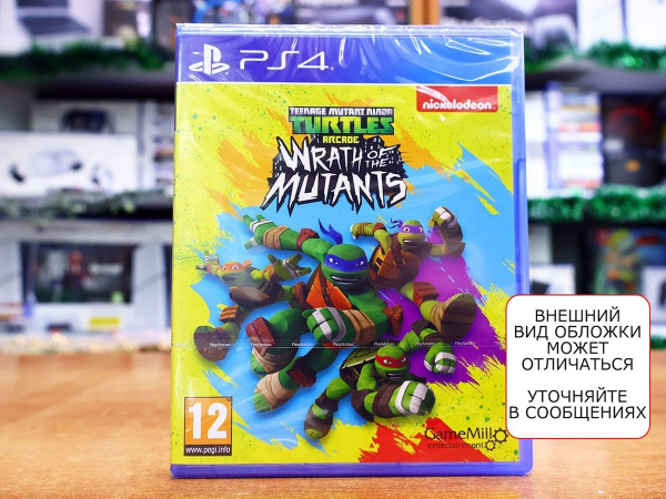 Teenage Mutant Ninja Turtles: Wrath of the Mutants (PS4, английская версия) - интернет-магазин GameShock г. Челябинск Teenage Mutant Ninja Turtles: Wrath of the Mutants (PS4, английская версия) - интернет-магазин GameShock г. Челябинск