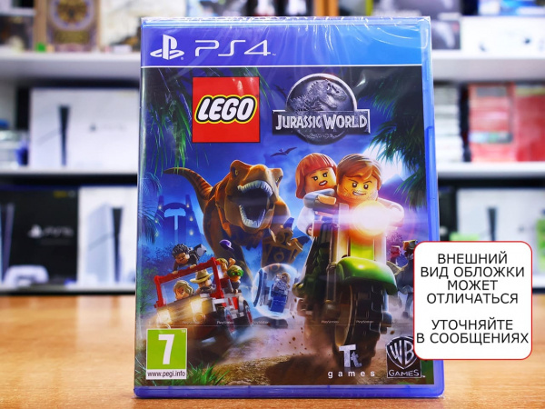 LEGO Jurassic World (Мир Юрского Периода) (PS4, русские субтитры) - интернет-магазин GameShock г. Челябинск