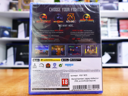 Mortal Kombat: Legacy Kollection (PS5, английская версия) - интернет-магазин GameShock г. Челябинск