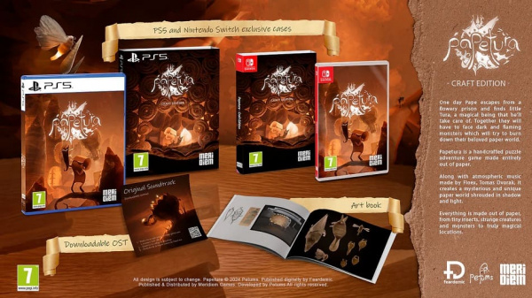 Papetura - Craft Edition [PS5, русские субтитры] - интернет-магазин GameShock г. Челябинск