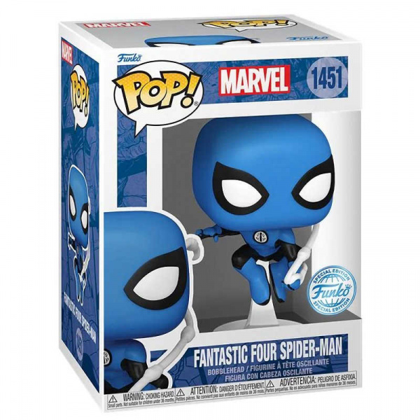 Фигурка Funko POP! Marvel: Fantastic Four Spider-Man (Exc) 1451 - интернет-магазин GameShock г. Челябинск