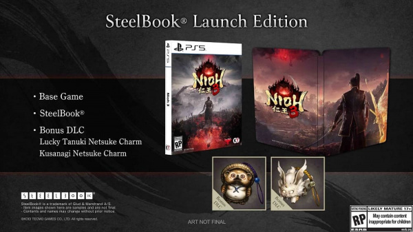 Nioh 3 - Steelbook Launch Edition (PS5, русские субтитры) - интернет-магазин GameShock г. Челябинск Nioh 3 - Steelbook Launch Edition (PS5, русские субтитры) - интернет-магазин GameShock г. Челябинск